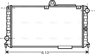 Ava Quality Cooling AL 2005 - Radiatore, Raffreddamento motore autozon.pro