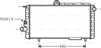 Ava Quality Cooling AL 2007 - Radiatore, Raffreddamento motore autozon.pro