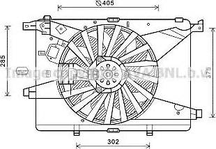 Ava Quality Cooling AL7516 - Ventola, Raffreddamento motore autozon.pro