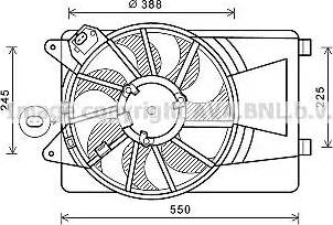 Ava Quality Cooling AL7518 - Ventola, Raffreddamento motore autozon.pro