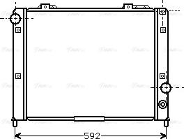 Ava Quality Cooling ALA2053 - Radiatore, Raffreddamento motore autozon.pro