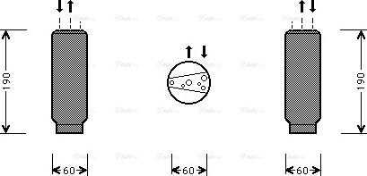 Ava Quality Cooling AL D003 - Essiccatore, Climatizzatore autozon.pro