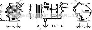 Ava Quality Cooling AL K112 - Compressore, Climatizzatore autozon.pro