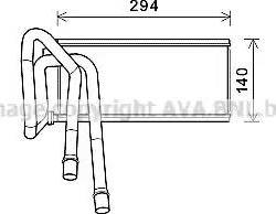 Ava Quality Cooling AU6226 - Scambiatore calore, Riscaldamento abitacolo autozon.pro