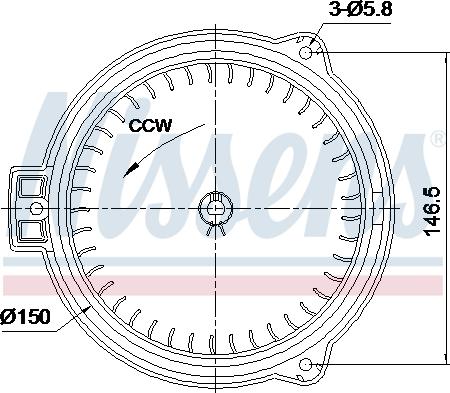 Ava Quality Cooling AU8369 - Ventilatore abitacolo autozon.pro