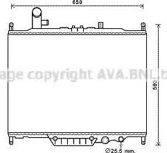 Ava Quality Cooling AU2225 - Radiatore, Raffreddamento motore autozon.pro