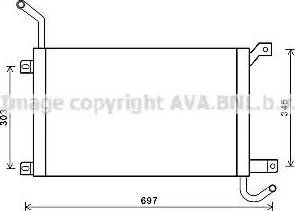 Ava Quality Cooling AU2223 - Radiatore, Raffreddamento motore autozon.pro