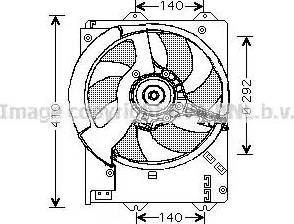 Ava Quality Cooling AU 7504 - Ventola, Raffreddamento motore autozon.pro