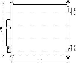 Ava Quality Cooling AUA5218D - Condensatore, Climatizzatore autozon.pro