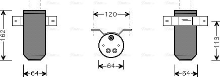 Ava Quality Cooling AU D039 - Essiccatore, Climatizzatore autozon.pro