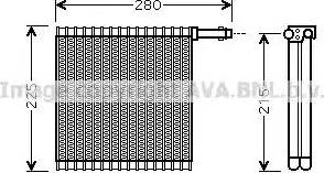 Ava Quality Cooling AU V196 - Evaporatore, Climatizzatore autozon.pro