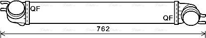 Ava Quality Cooling BW4425 - Intercooler autozon.pro