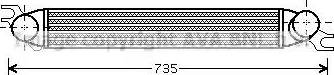 Ava Quality Cooling BW 4340 - Intercooler autozon.pro