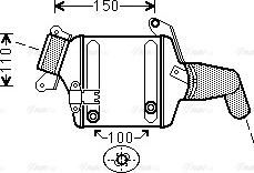 Ava Quality Cooling BW 4380 - Intercooler autozon.pro