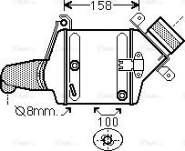 Ava Quality Cooling BW 4381 - Intercooler autozon.pro