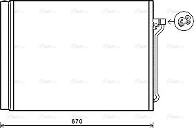 Ava Quality Cooling BW5409D - Condensatore, Climatizzatore autozon.pro