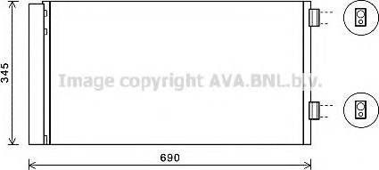 Ava Quality Cooling BW5414 - Condensatore, Climatizzatore autozon.pro