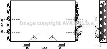 Ava Quality Cooling BW 5198 - Condensatore, Climatizzatore autozon.pro