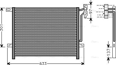 Ava Quality Cooling BW5397 - Condensatore, Climatizzatore autozon.pro