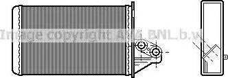 Ava Quality Cooling BW 6189 - Scambiatore calore, Riscaldamento abitacolo autozon.pro