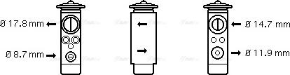 Ava Quality Cooling BW 1171 - Valvola ad espansione, Climatizzatore autozon.pro