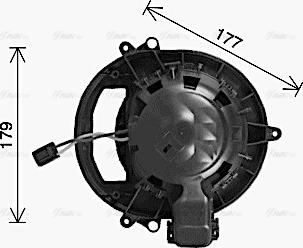 Ava Quality Cooling BW8611 - Ventilatore abitacolo autozon.pro