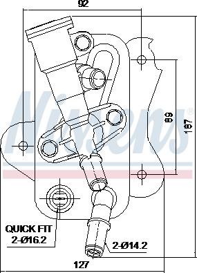 Ava Quality Cooling BW3660 - Radiatore olio, Cambio automatico autozon.pro