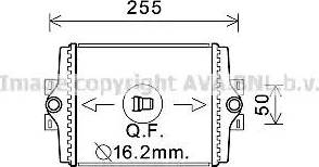 Ava Quality Cooling BW2450 - Radiatore, Raffreddamento motore autozon.pro