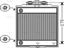 Ava Quality Cooling BW 2366 - Radiatore, Raffreddamento motore autozon.pro