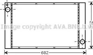 Ava Quality Cooling BW 2333 - Radiatore, Raffreddamento motore autozon.pro