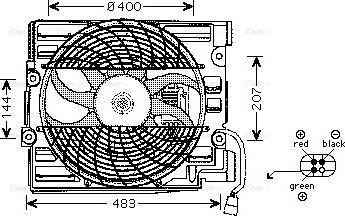 Ava Quality Cooling BW 7510 - Ventola, Raffreddamento motore autozon.pro