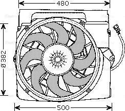 Ava Quality Cooling BW 7511 - Ventola, Raffreddamento motore autozon.pro