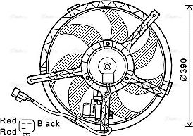 Ava Quality Cooling BW7534 - Ventola, Raffreddamento motore autozon.pro