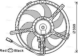 Ava Quality Cooling BW7535 - Ventola, Raffreddamento motore autozon.pro