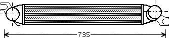 Ava Quality Cooling BWA4340 - Intercooler autozon.pro