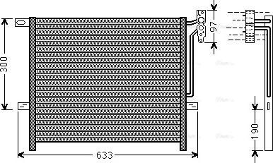 Ava Quality Cooling BWA5369 - Condensatore, Climatizzatore autozon.pro