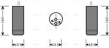 Ava Quality Cooling BW D063 - Essiccatore, Climatizzatore autozon.pro