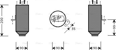 Ava Quality Cooling BW D219 - Essiccatore, Climatizzatore autozon.pro