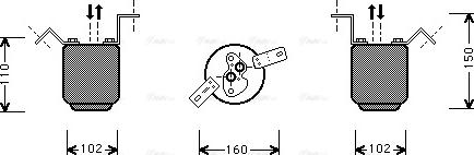 Ava Quality Cooling BW D224 - Essiccatore, Climatizzatore autozon.pro