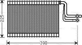 Ava Quality Cooling BW V365 - Evaporatore, Climatizzatore autozon.pro