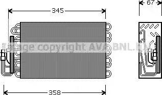 Ava Quality Cooling BW V272 - Evaporatore, Climatizzatore autozon.pro