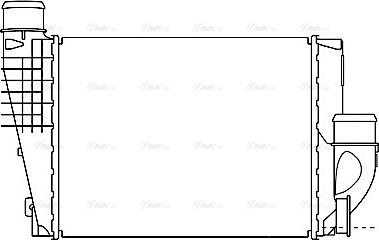 Ava Quality Cooling CN4317 - Intercooler autozon.pro