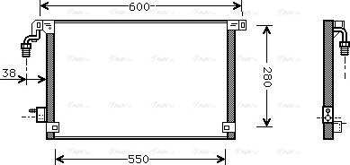 Ava Quality Cooling CN 5172 - Condensatore, Climatizzatore autozon.pro