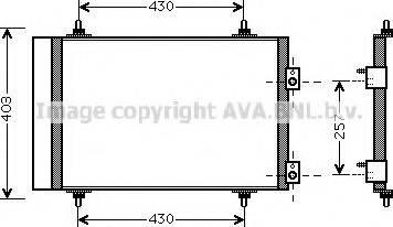 Ava Quality Cooling CN5240 - Condensatore, Climatizzatore autozon.pro