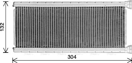 Ava Quality Cooling CN6339 - Scambiatore calore, Riscaldamento abitacolo autozon.pro