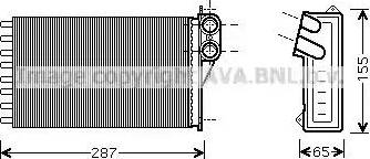 Ava Quality Cooling CN 6232 - Scambiatore calore, Riscaldamento abitacolo autozon.pro