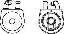 Ava Quality Cooling CN3284 - Radiatore olio, Cambio automatico autozon.pro