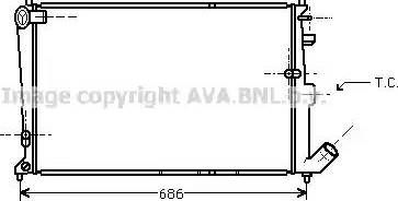 Ava Quality Cooling CN 2090 - Radiatore, Raffreddamento motore autozon.pro