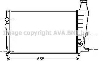 Ava Quality Cooling CN 2009 - Radiatore, Raffreddamento motore autozon.pro