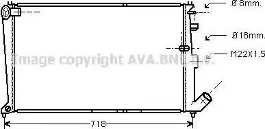 Ava Quality Cooling CN 2010 - Radiatore, Raffreddamento motore autozon.pro